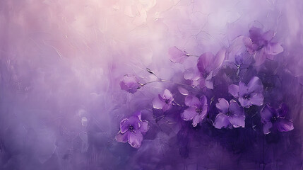 lilac watercolor painting