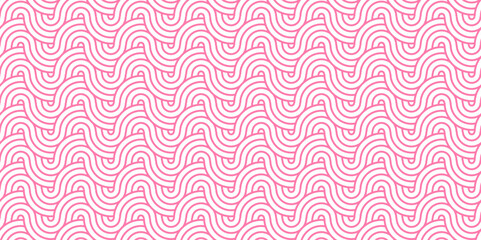 Abstract cube Minimal overlapping diamond geometric waves spiral abstract circle wave line. pink seamless tile stripe geometric create retro square line backdrop pattern background.