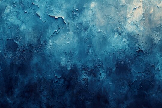 Abstract watercolor paint background dark blue color grunge texture for background, banner