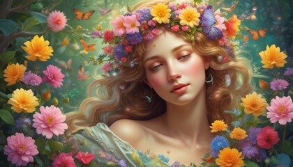 Graceful Enchantment: A Honeyed Moment