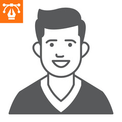 Dentist solid icon, glyph style icon for web site or mobile app, dentistry and medicine, doctor vector icon, simple vector illustration, vector graphics.