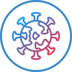 Vector Design Virus Icon Style