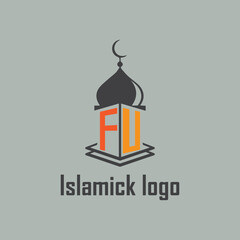 FU Islamic logo with mosque icon NEW design.