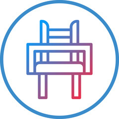 Vector Design Baby Chair Icon Style