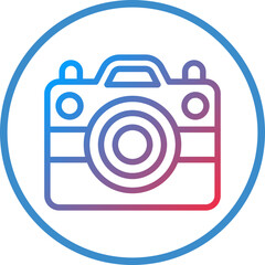 Vector Design Photo Camera Icon Style
