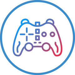 Vector Design Game Console Icon Style