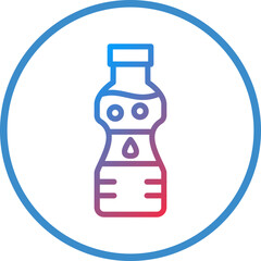 Vector Design Water Bottle Icon Style