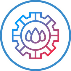 Vector Design Cogwheel Icon Style