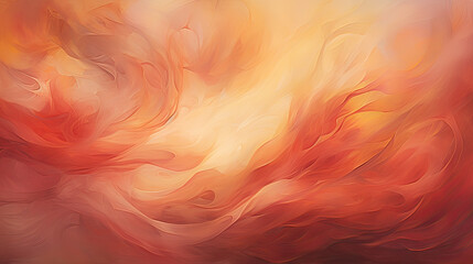 A fiery, dynamic background showing the flow of thermal energy in bright orange and red tones, resembling a blazing inferno Ai Generative