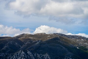 beautiful rocky mountains and cliffs on the coastline of australia and tasmania