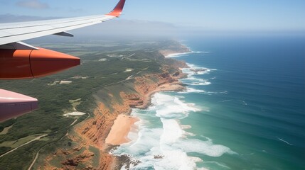 view from the plane high definition(hd) photographic creative image