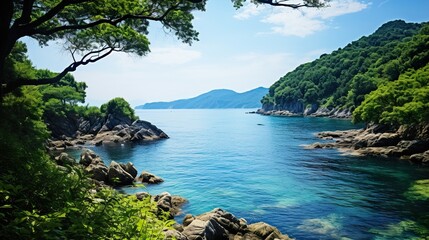 tropical island high definition(hd) photographic creative image