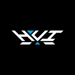 HUI letter logo vector design, HUI simple and modern logo. HUI luxurious alphabet design