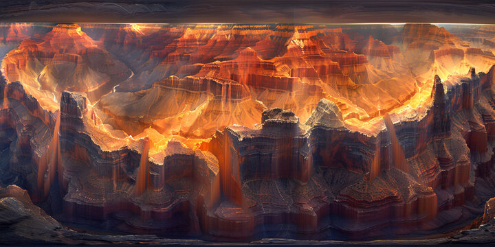 hell fire of megma planet, burning temple, enime forbidden, mountain at fire