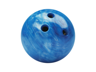 Bowling ball isolated on transparent background