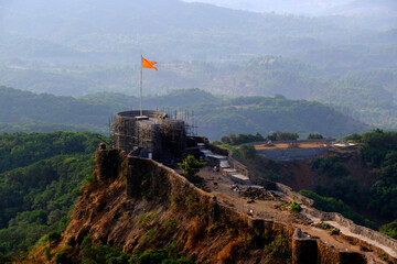 24 March 2024, Pratapgad Fort, Mahabaleshwar, Maharashtra, India
