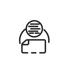 Chemical Fiber Industry Line Icon