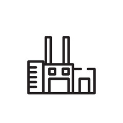 Plant Trunk Industry Line Icon