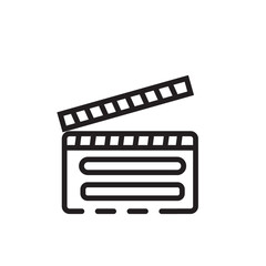 Industry Movie Object Line Icon