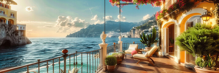 Mediterranean Majesty: A Scenic Voyage Along Italys Amalfi Coast, Where Historic Villages Meet the Azure Sea