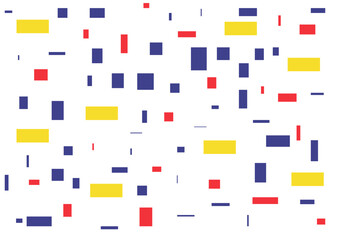 set of background with squares pattern red yellow blue