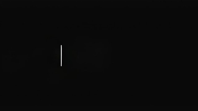 Blinking cursor ready to receive input on computer monitor. 4K seamless loop.