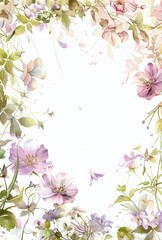 Flowers and plants, the perfect backdrop