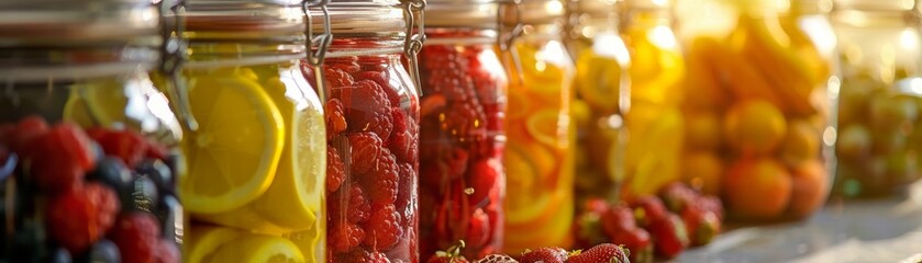 Nanotechnology in fruit preservation, detailed textures, extending shelf life without chemicals ,...