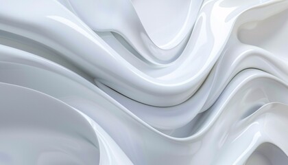 Obraz premium Frothy Waves of Cream A Celebration of Monthly Milestones Generative AI