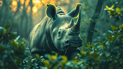 National Endangered Species Day background or banner design template.Earth Day or World Wildlife Day concept. Save our planet, protect green nature and endangered species, biological diversity theme	
