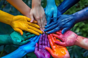 Supportive Circle of Hands