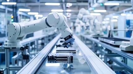 The use of modern robotics technologies in the assembly of printed circuit boards makes it possible to efficiently use resources and improve production performance.