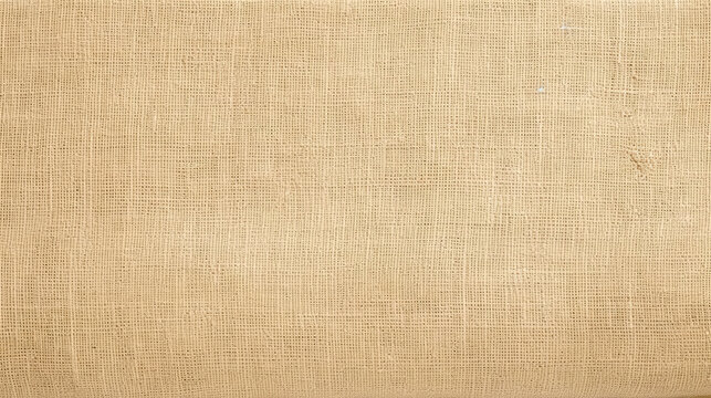 A piece of burlock fabric with a hole in the middle