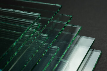 Glass Factory produces a variety of transparent glass thicknesses