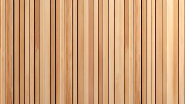 Vertical wooden slats on a wall
