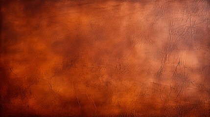 Brown leather texture on brown background - obrazy, fototapety, plakaty