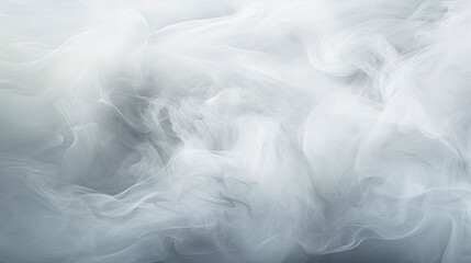 Swirling smoke on a dark background - obrazy, fototapety, plakaty
