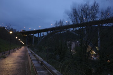 Bridge in the suburbs of Bilbao - 772973997