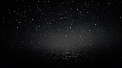 Close-up of a dark backdrop during a storm