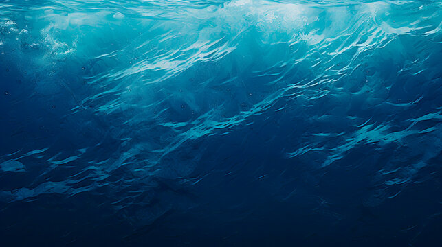 Man surfing underwater