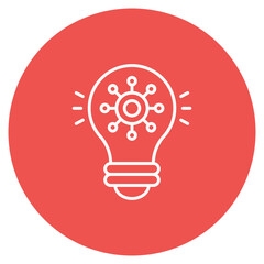 Digital Technology icon vector image. Can be used for Computer Science.