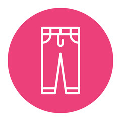 Pants icon vector image. Can be used for Battle Royale.