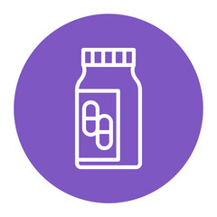 Painkiller icon vector image. Can be used for Battle Royale.