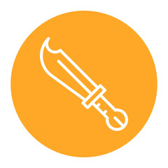 Melee Weapon icon vector image. Can be used for Battle Royale.