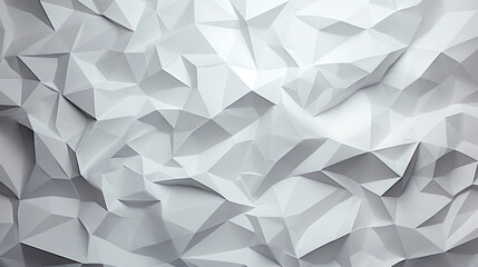 A white wall adorned with numerous triangles