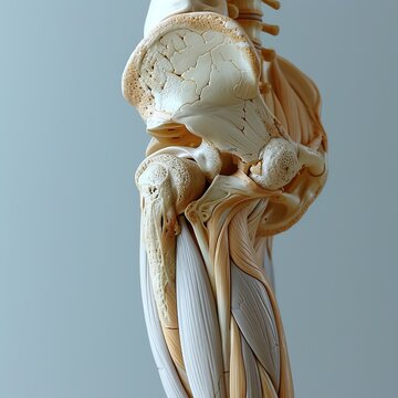 The adductor magnus muscle from a side angle