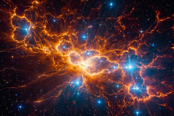 Hochspannungsentladung im all