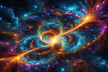 Hochspannungsentladung im all