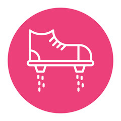 Flying Shoes icon vector image. Can be used for Science Fiction.