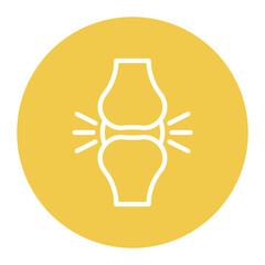 Joint icon vector image. Can be used for Prison.